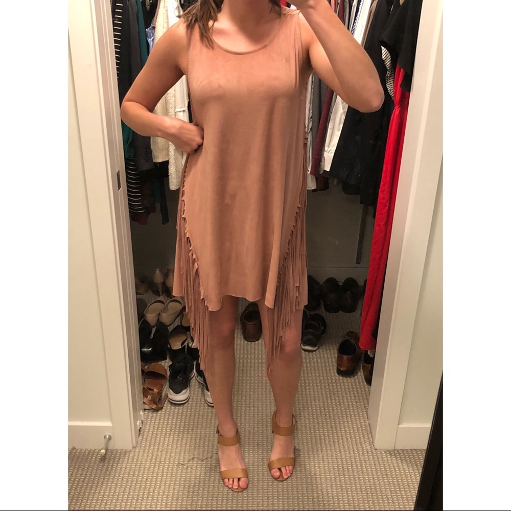 Fringe summer dress